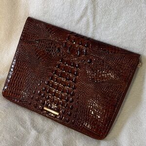 Brown Crocodile laptop portfolio
